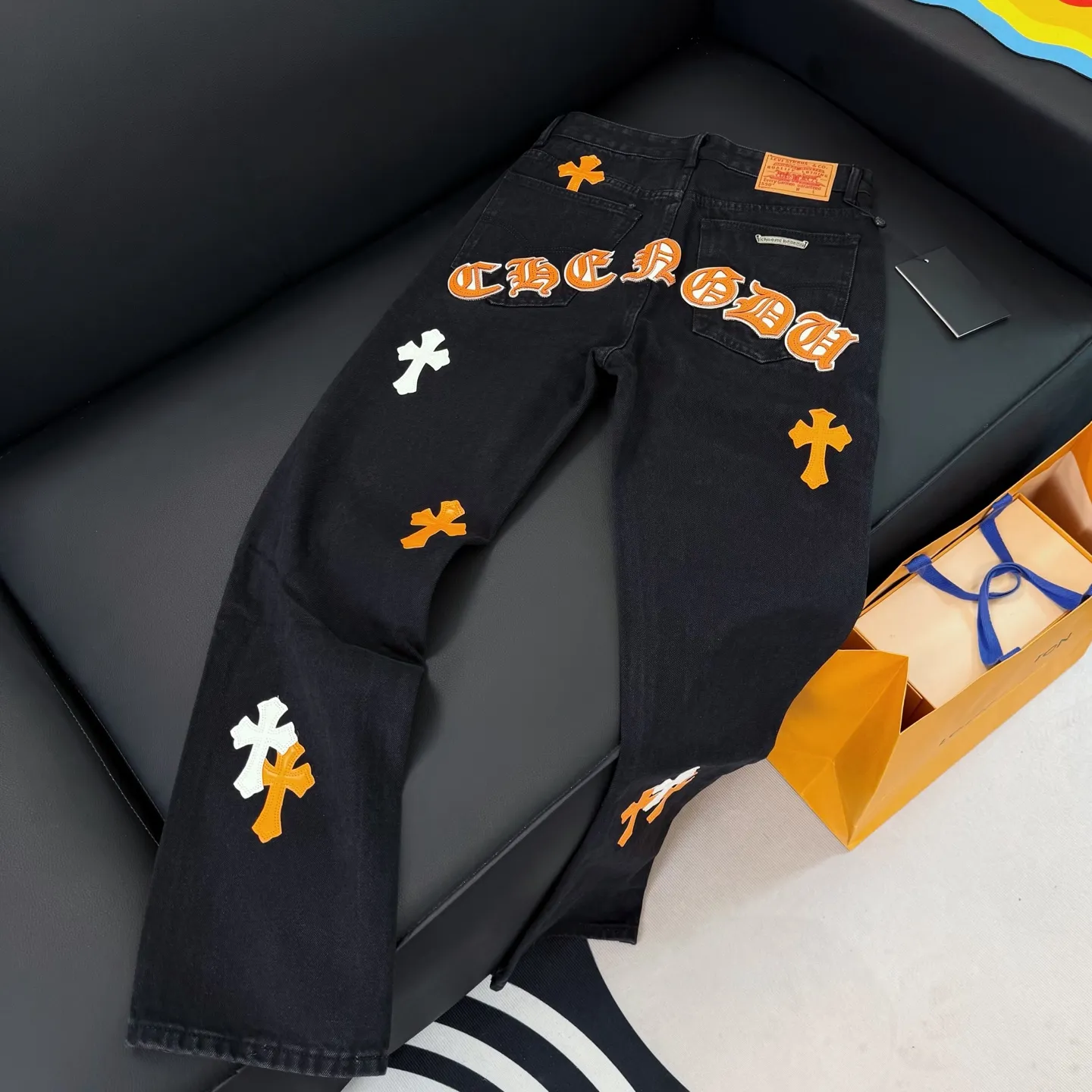 P280 Style Number: D288 Chrome Hearts Chrome Hearts Jeans Size# 28 30 32 34